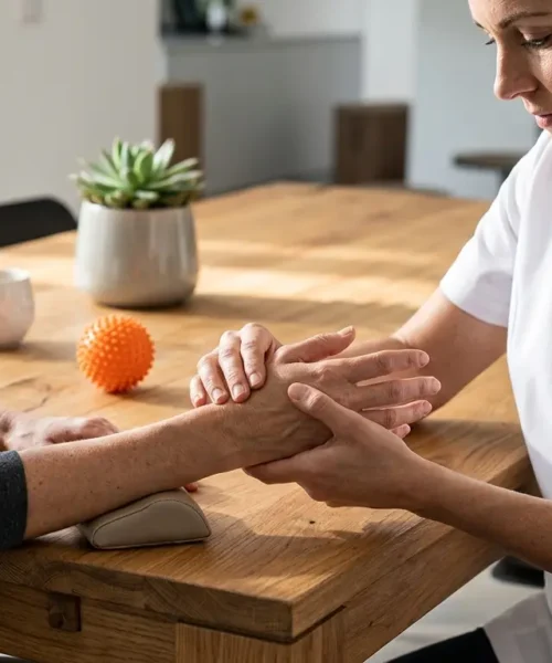 Riabilitazione della mano a domicilio